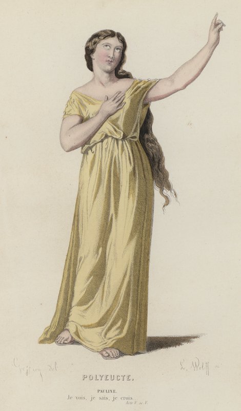Corneille, Polyeucte, Act V, Scene V by French School