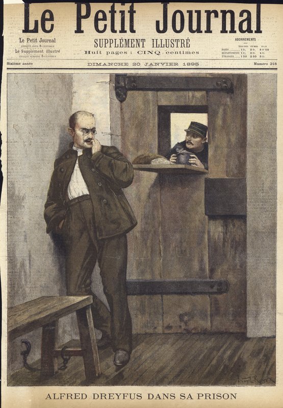 Cover of Le Petit Journal, 20 January 1895 by French School