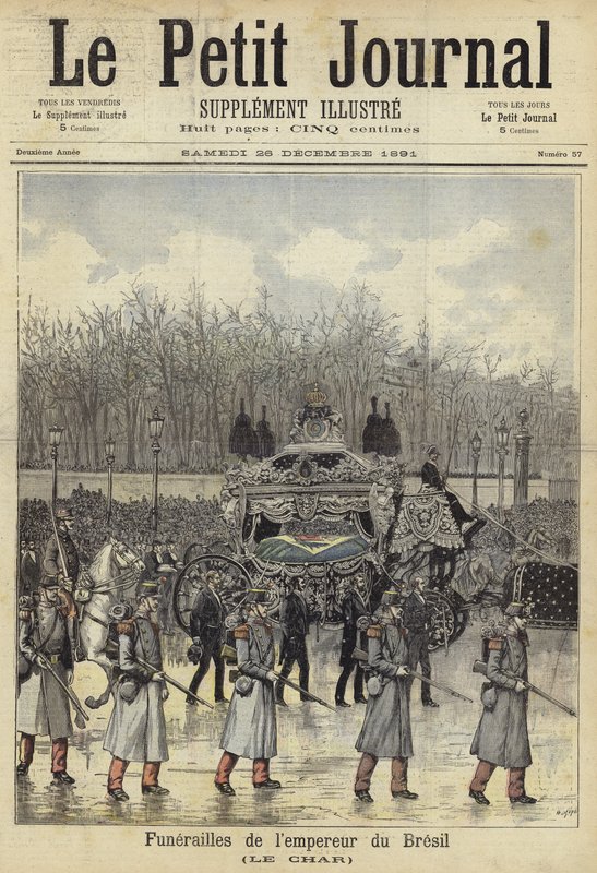 Cover of Le Petit Journal, 26 December 1891 by French School