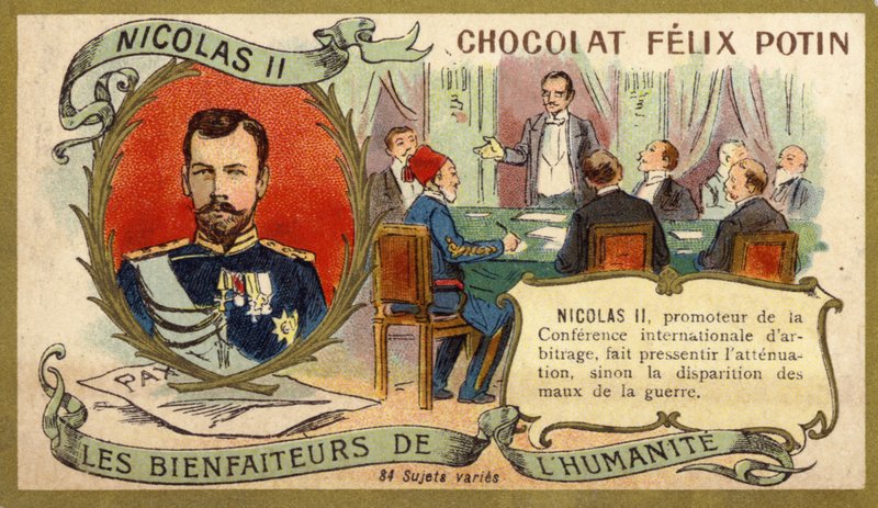 Czar Nicholas II by French School
