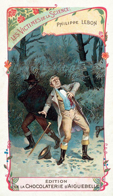 Death of Philippe Lebon, 1804 by French School