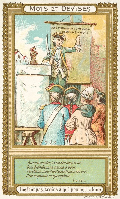 Do Not Believe Who Promises the Moon by French School
