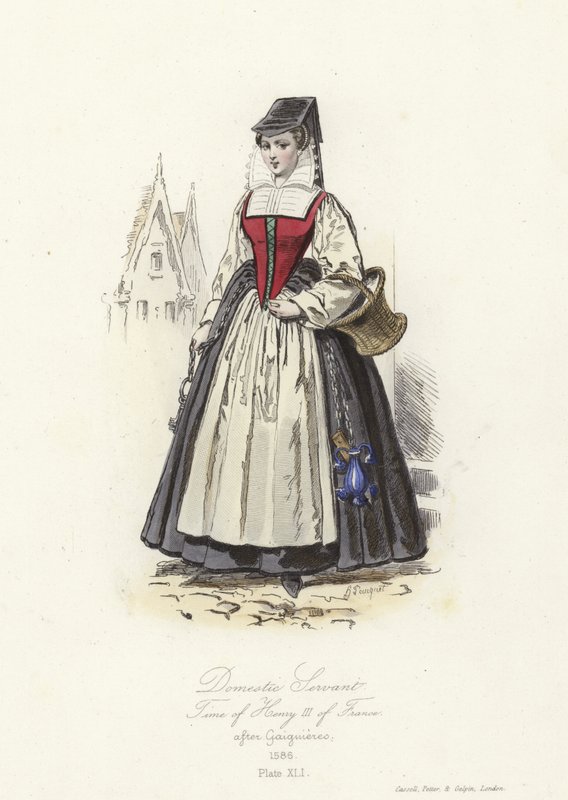 Domestic servant of the time of Henry III of France by French School
