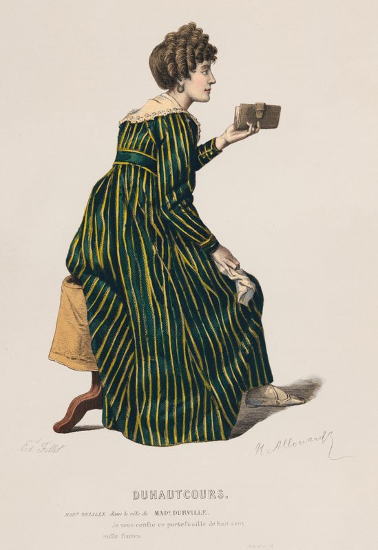 Duhautcours, Act V, Scene IX by French School
