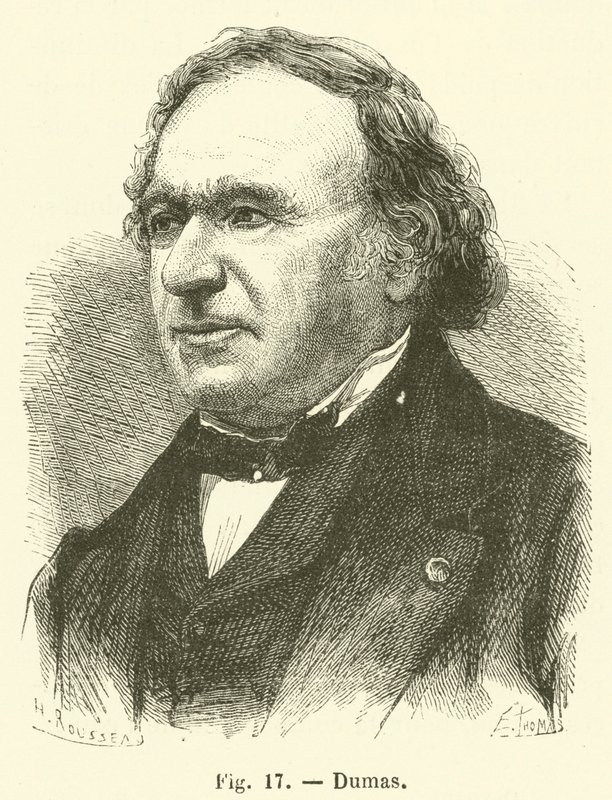 Dumas (engraving) by French School