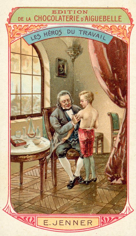 Edward Jenner, English doctor and scientist who discovered a vaccine against smallpox by French School