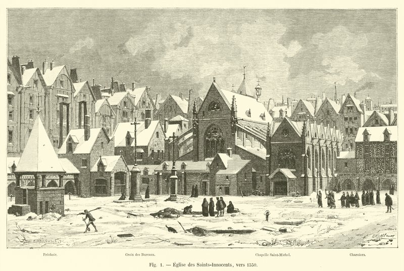 Church of the Holy Innocents, around 1550 by French School