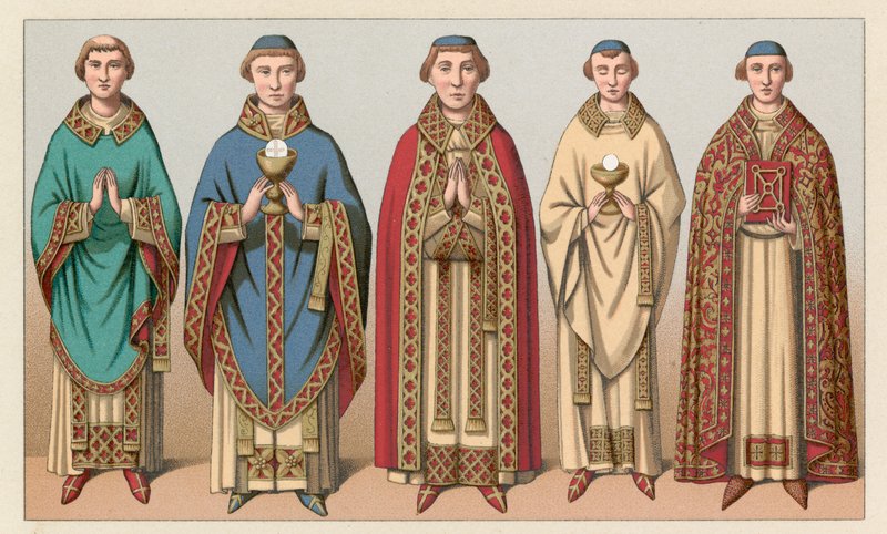 Europe Middle Ages Costume by French School