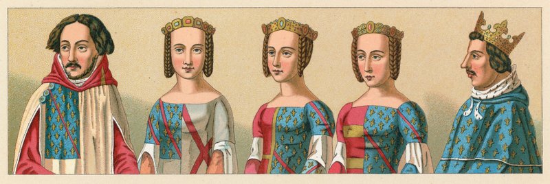 Europe Middle Ages Costume by French School