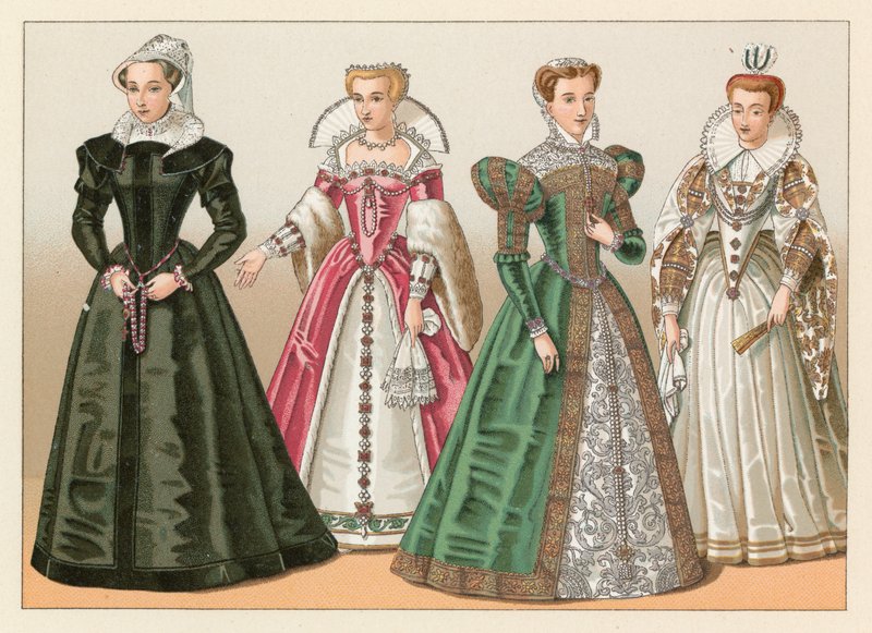 Europe XVIth Century Costume by French School