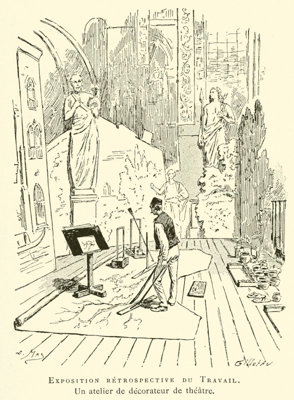 Retrospective Exhibition of Work, a Theatre Decorator