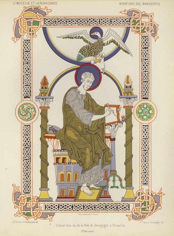 Extract from a Manuscript from the Royal Library of Belgium, Brussels by French School