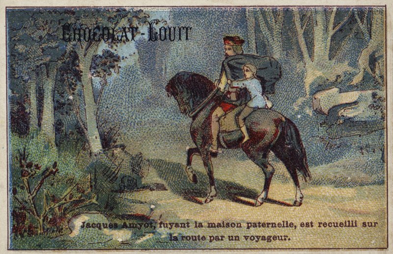 Fleeing his father