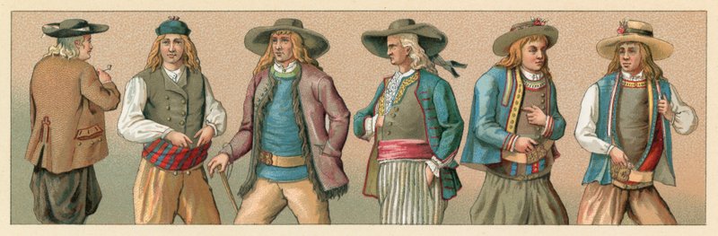 France Costume by French School