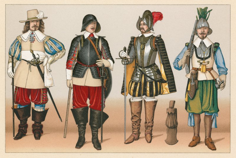 France XVI-XVIIth Cent Costume by French School