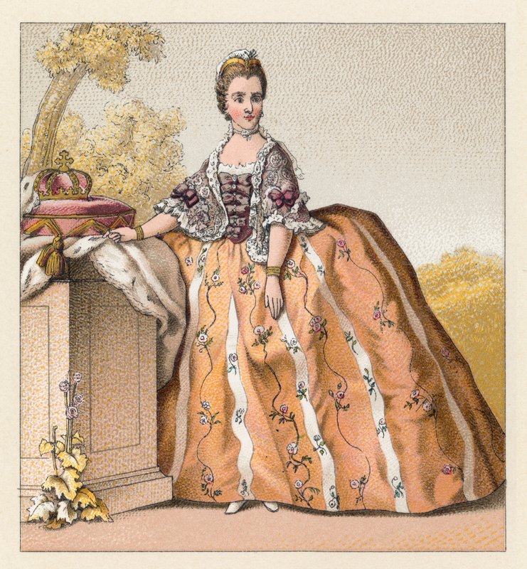 France XVIIIth Cent Costume by French School