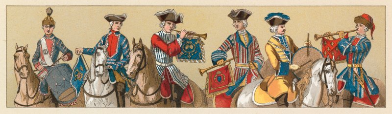 France XVIIIth Cent Costume by French School