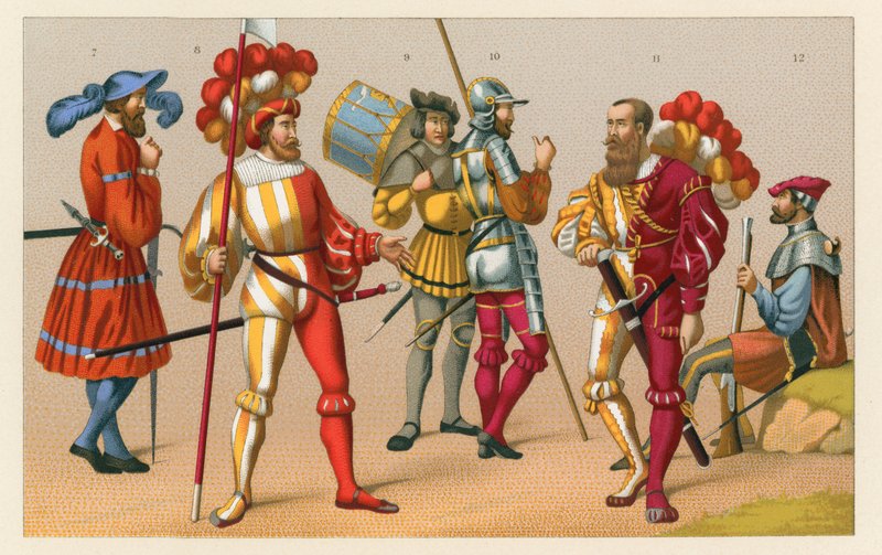 France XVIth Century Costume by French School