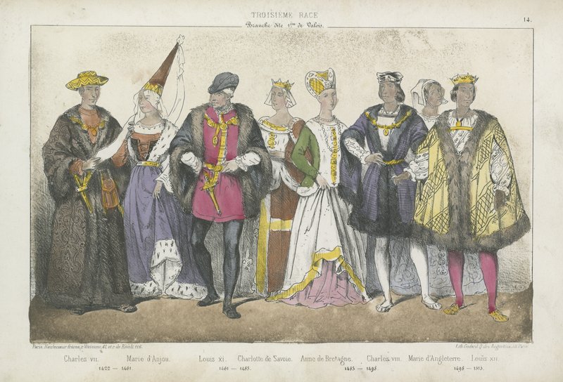 French Kings and Queens of the 15th and 16th Century by French School