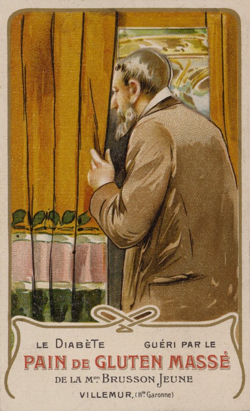 French Trade Card Advertising Brusson Jeune