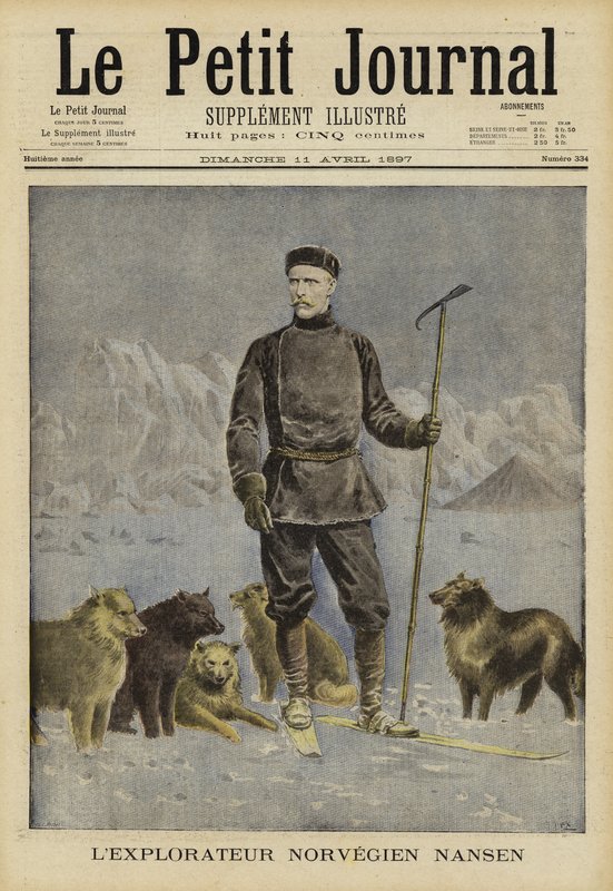 Fridtjof Nansen, Norwegian explorer by French School