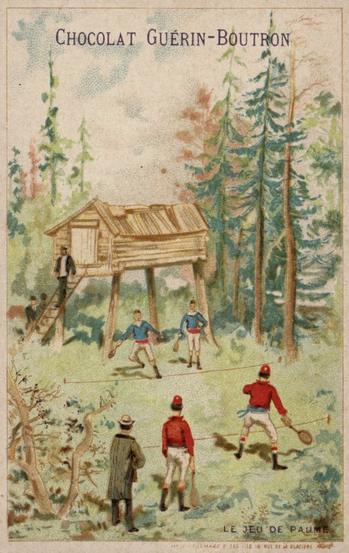 Game of tennis by French School