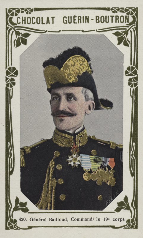 General Bailloud, Commander of the 19th Corps by French School
