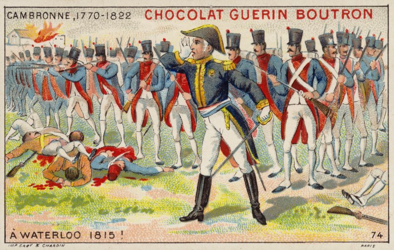 General Cambronne at the Battle of Waterloo by French School
