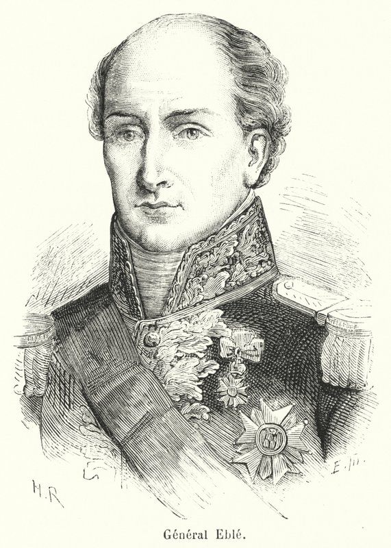 General Eble (engraving) by French School