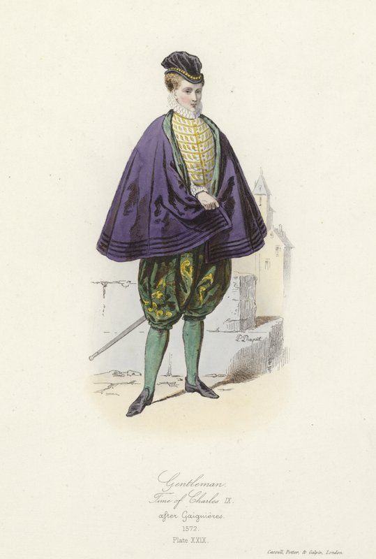 Gentleman of the time of Charles IX of France by French School