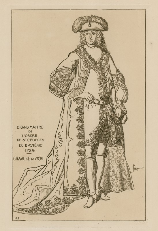 Grand Master of the Order of St. George of Bavaria, 1729 by French School