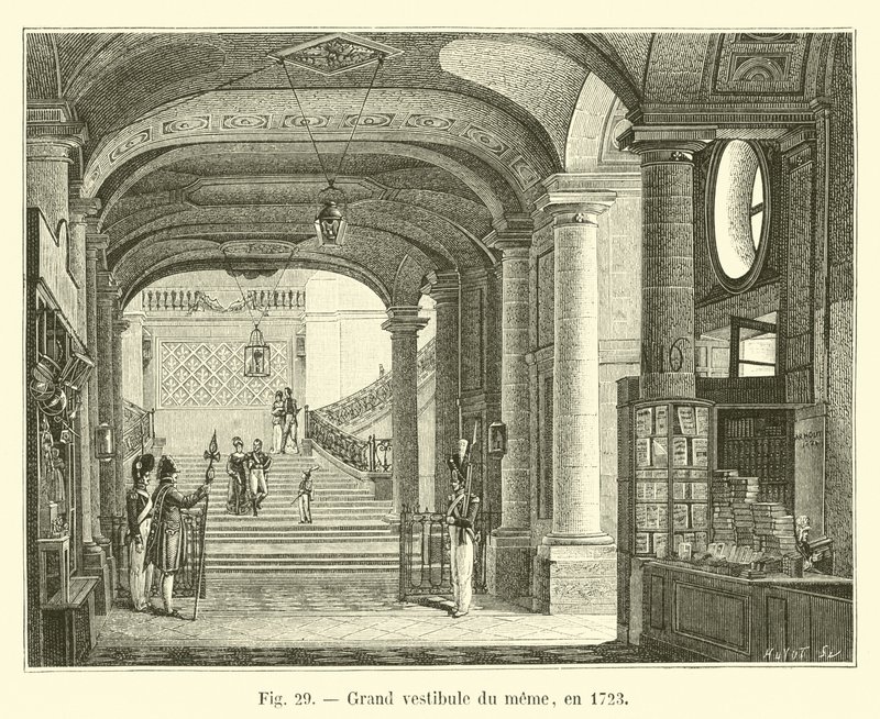Grand Vestibule of the Same, 1723 by French School
