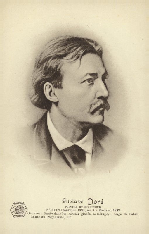 Gustave Dore, French artist and illustrator by French School