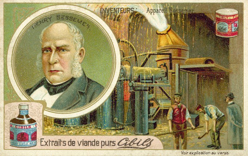 Henry Bessemer, Inventor of the Bessemer Process by French School