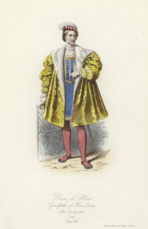 Henry II of Navarre, grandfather of Henry IV of France by French School