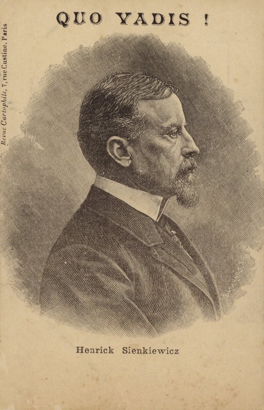 Henryk Sienkiewicz, Polish Journalist and Novelist by French School