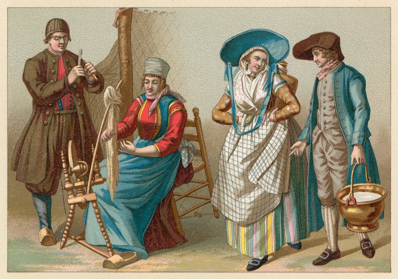 Holland Costume by French School