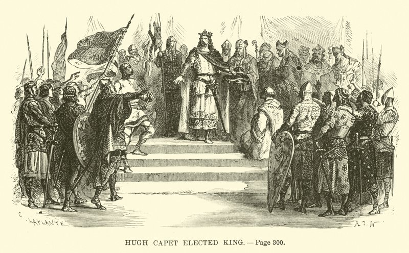 Hugh Capet Elected King by French School