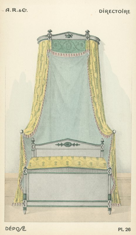 Illustration from interior design product catalogue from A R & Cie, France by French School