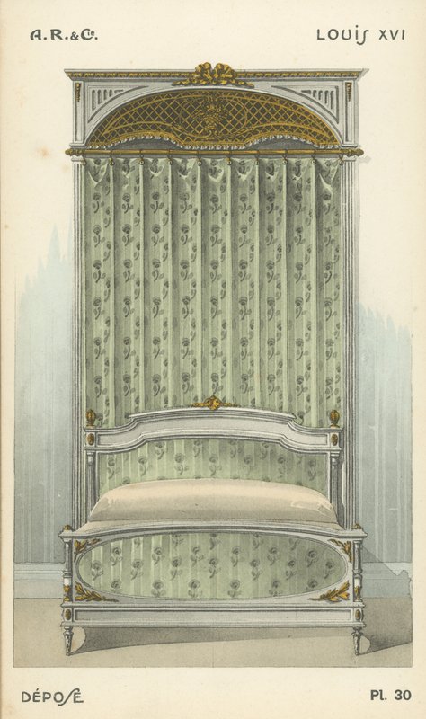 Illustration from interior design product catalogue from A R & Cie, France by French School
