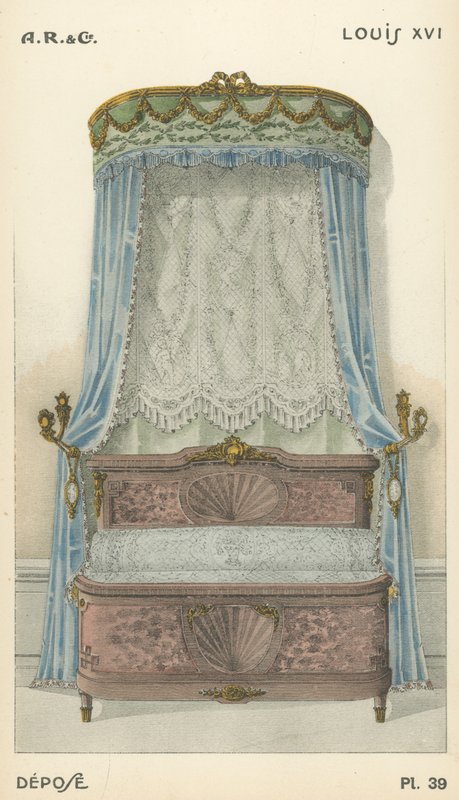 Illustration from interior design product catalogue from A R & Cie, France by French School