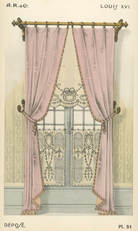 Illustration from interior design product catalogue from A R & Cie, France by French School