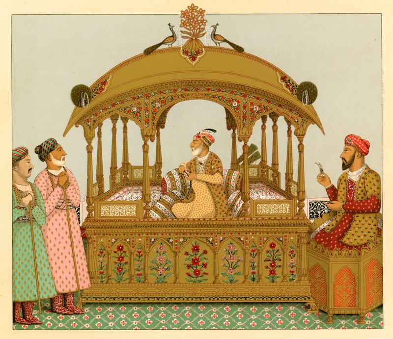 India costume by French School
