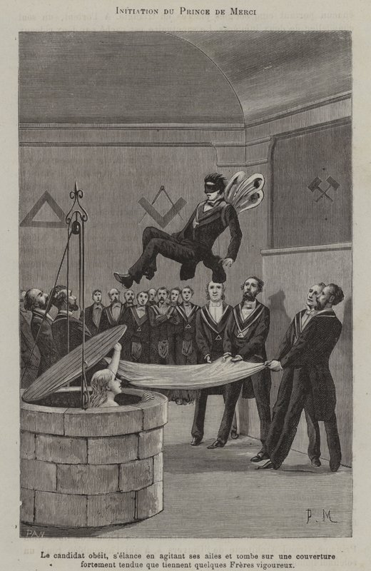 Initiation of a Prince of Mercy by French School