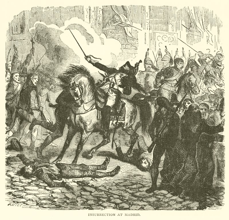 Insurrection at Madrid by French School