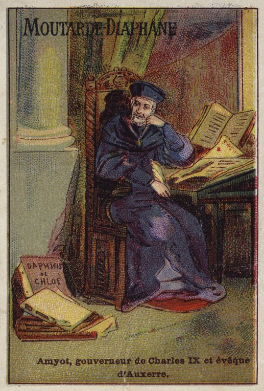 Jacques Amyot, French Renaissance writer and translator and Bishop of Auxerre by French School