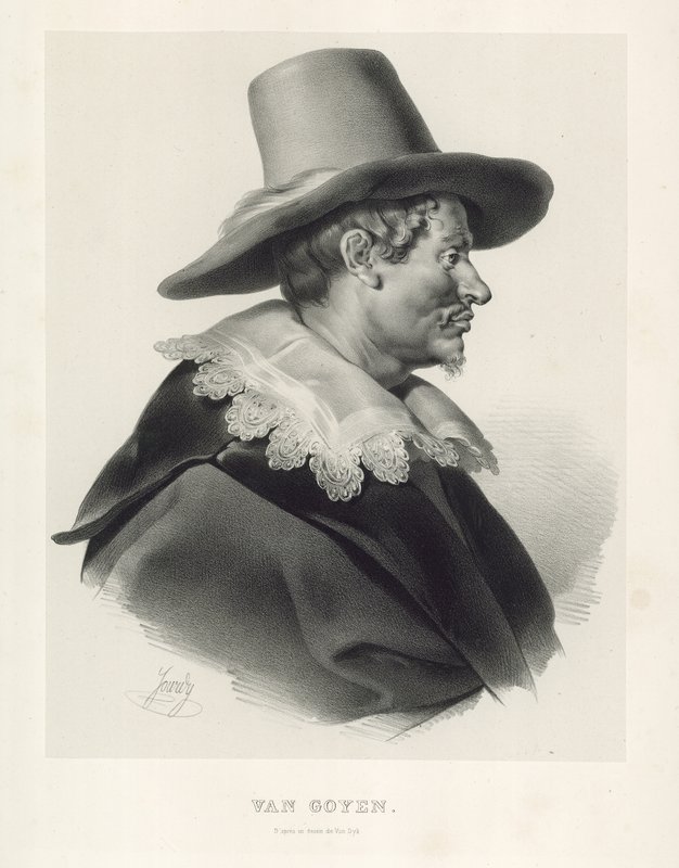 Jan van Goyen, Dutch artist by French School