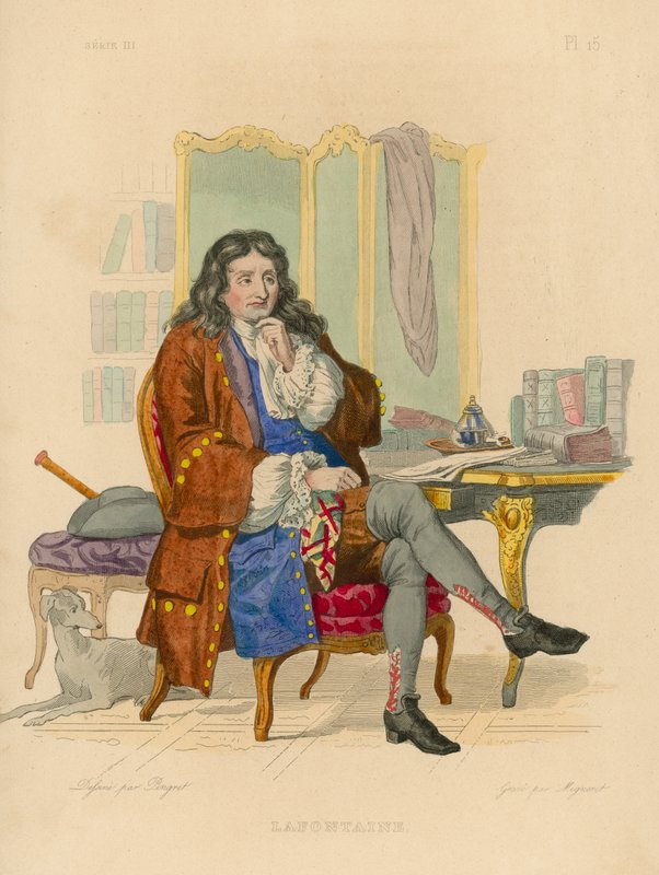 Jean de La Fontaine by French School