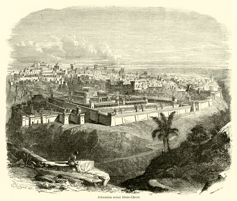 Jerusalem Before Jesus Christ by French School