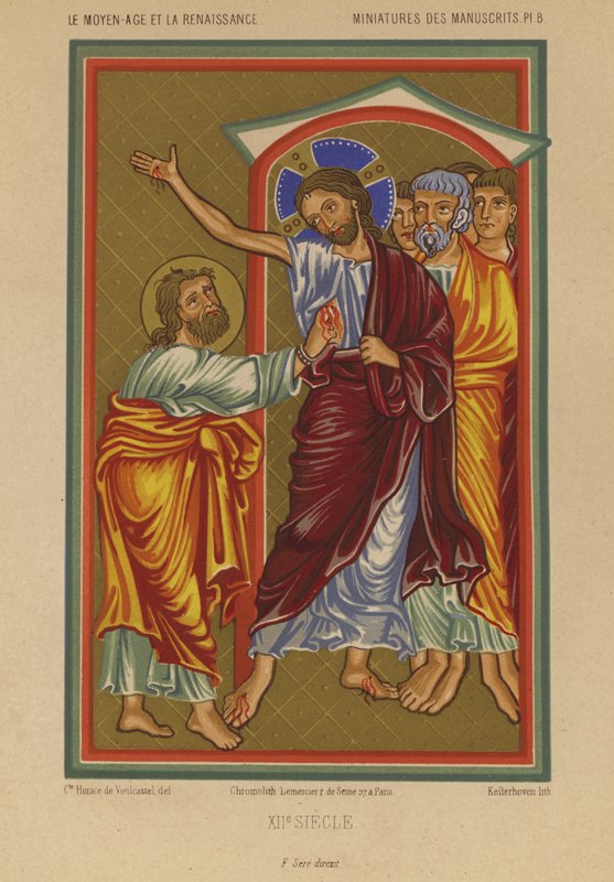 Jesus Christ Bearing the Wounds from the Crucifixion by French School